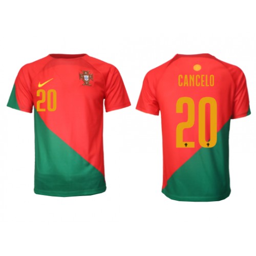 Portugal Joao Cancelo #20 Hjemmedrakt VM 2022 Kortermet Portugal Joao Cancelo #20 Hjemmedrakt VM 2022 Kortermet